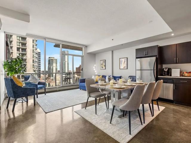 Fully Furnished 2 Bedroom, 2 Bathroom Condo | Beltline | Heated Parking — 2 Bedrooms Condo Unit