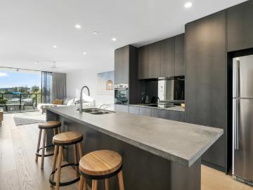 Fully Furnished Coastal Apartment with Two Bedrooms + Study