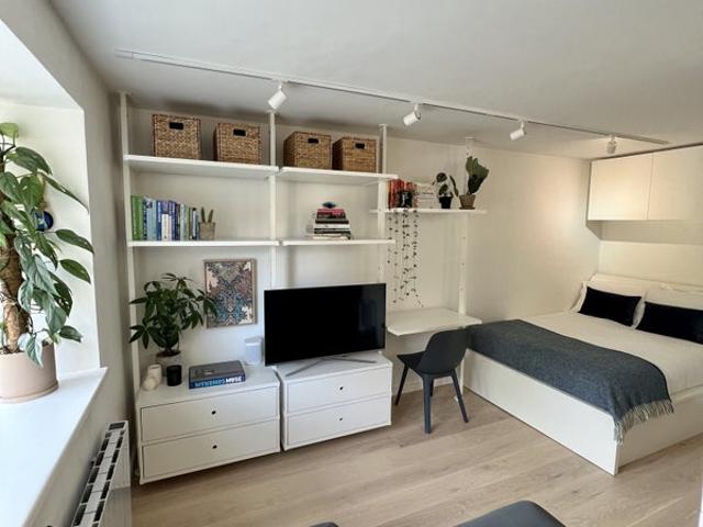 Fully furnished and renovated luxury studio
