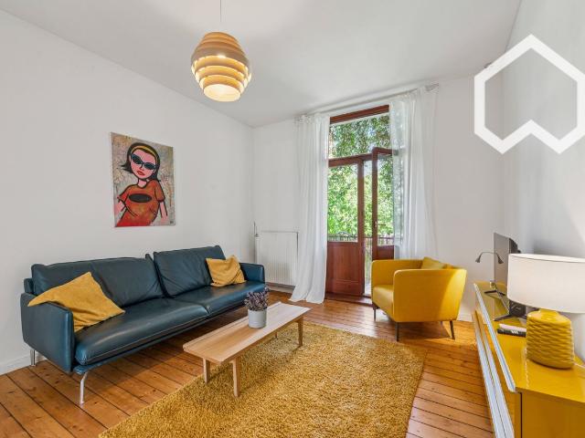 Fully Furnished Altbremer Apartment with Balcony & Winter Garden – Quiet and Central Location in Bremen Peterswerder, Bremen Amsterdam Apartments for Rent