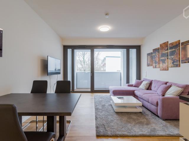 Fully Furnished Apartment Luxurious, brand new 3 Room 2 Bedroom in the Center of Berlin!