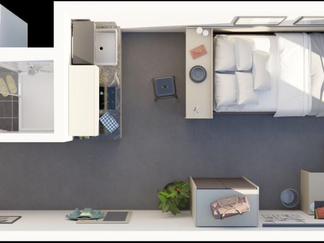 Fully furnished apartment with access to modern communal areas, Frankfurt Amsterdam Apartments for Rent