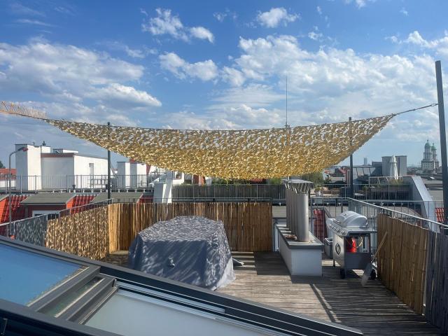 Fully furnished apartment with large rooftop terrace – ideal for singles or couples not suitable for shared living, Berlin Amsterdam Apartments for Rent