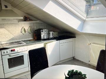 Fully furnished attic apartment in a quiet location