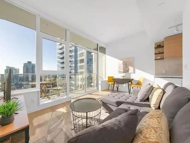 FULLY FURNISHED Brand New, Bright 1 Bed Downtown Surrey! — 1 Bedroom Condo Unit