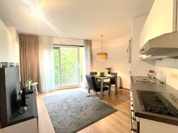 Fully furnished bright studio avec balcon Bruxelles Centre