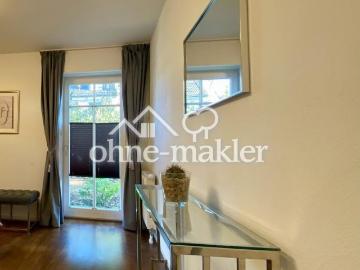 Elegante 3 Zimmer Gartenwohung, hochwertige Ausstattung, WLAN, Home Office, Privater TG Stellplatz