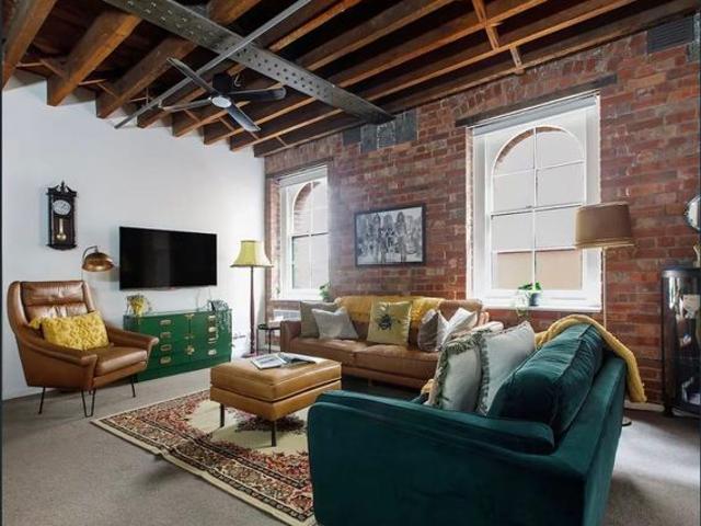 Fully Furnished Heritage Warehouse Apartment in Prime Yarra Side Location Tuesday 3 3:30pm or Call Courtney for a private viewing 0417 541 207
