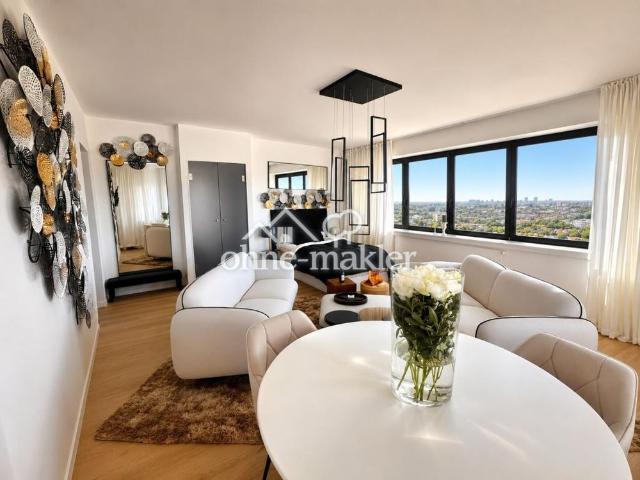 Fully furnished high rise residence – 29F/ W1 – panoramic views over Hamburg