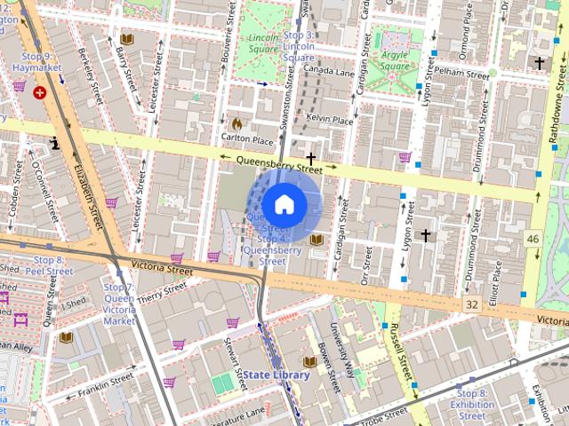 Fully Furnished One Bedroom Apartment on Swanston St near UniMelb, RMIT & CBD!