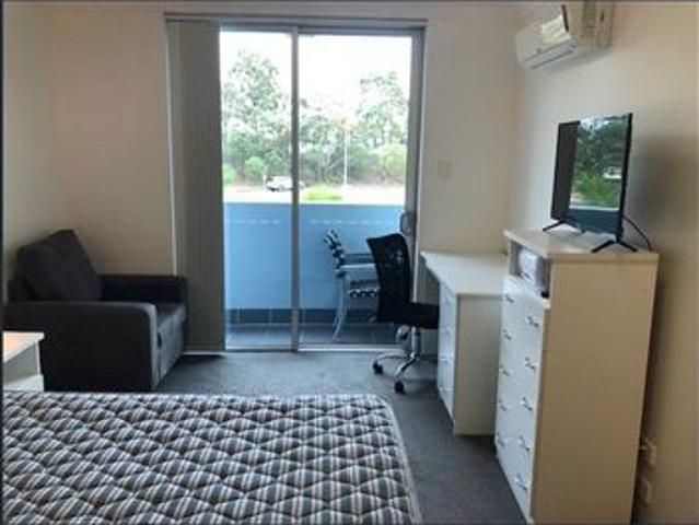 Fully Furnished Studio Apartment with Balcony Varsity Apartments on Main