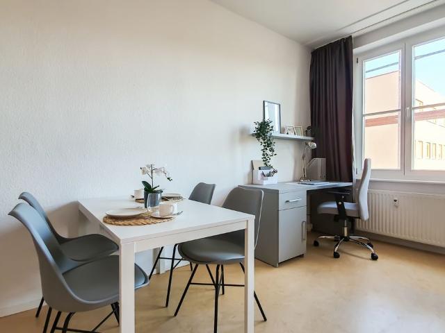 Fully Furnished Studio Apartment All Inclusive, Dresden Amsterdam Apartments for Rent