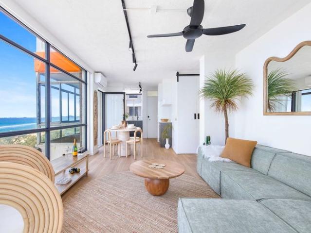 Fully Furnished With Everything! 2 bedrooms Ocean views & Parking