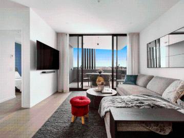 Fully Furnished Two Bedroom Residence with City Views