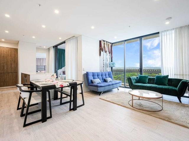 Fully furnished two bedrooms & North facing with complete privacy and park views