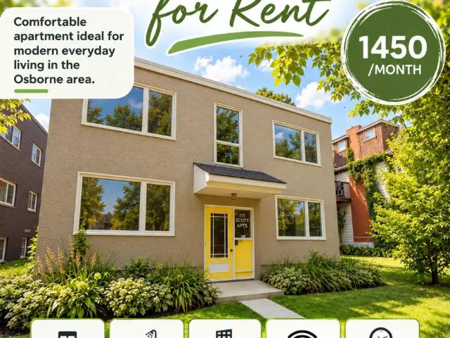 Fully renovated 2 bedroom 1 bathroom in the heart of Osborne village