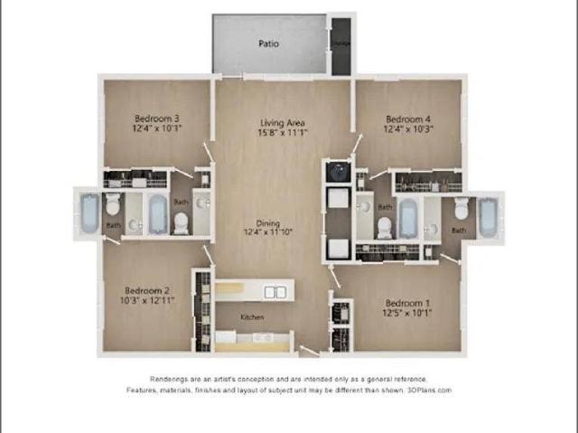 Fully Renovated 4x4 Lease Takeover