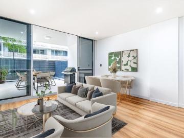 Fully Renovated Ground Floor Apartment with Expansive Courtyard in Resort Style Meriton Complex Mortgagee In Possession