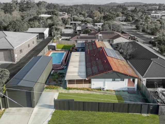 Fully Renovated Dual Living Opportunity with Pool & Huge Shed