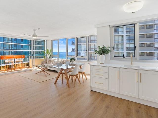 Fully Renovated North East Facing Apartment Metres to the Beach