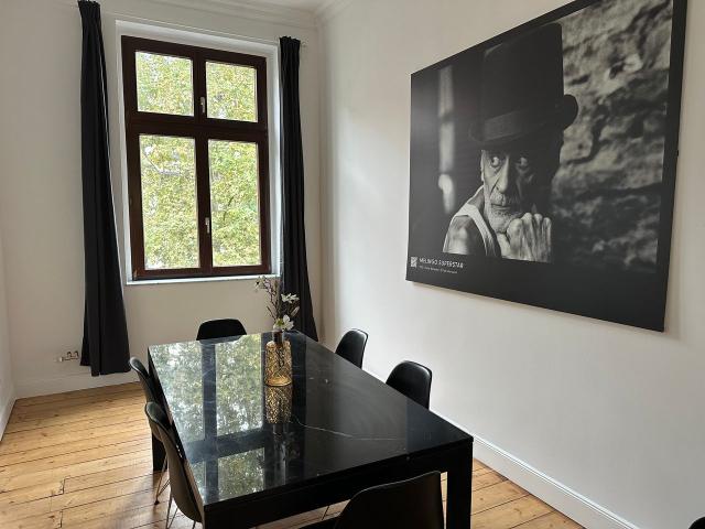 Fully Renovated & Stylishly Furnished Elegant 3 Room Apartment in a Historic Art Nouveau Building, Dusseldorf Amsterdam Apartments for Rent