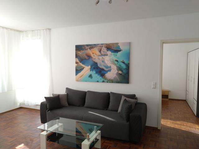 Fully stocked 2 room apartment with balcony