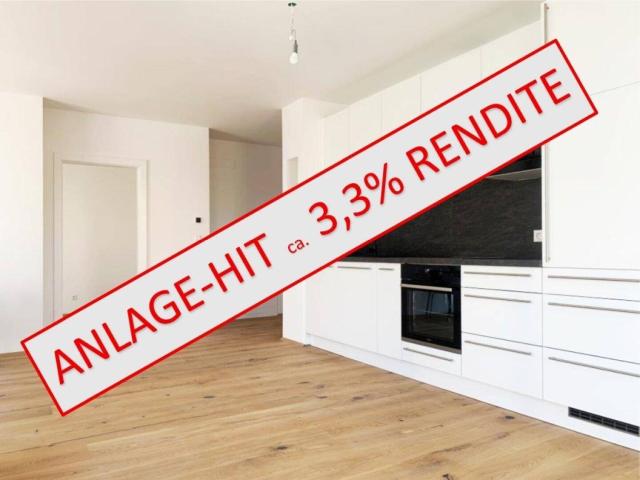 Für ANLEGER mit Köpfchen 3,3% Rendite sehr gut vermieteter ERSTBEZUG mit perfekter Anbindung!