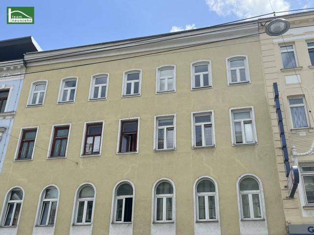 FÜR ANLEGER ODER EIGENNUTZER! KLEINE ALTBAUWOHNUNG IN GUTER LAGE IN HERNALS – BEFRISTET VERMIETET!