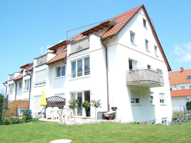 Für Leute, die das Besonderes suchen chice Maisonetten Wohnung Ortsrand von Leipheim