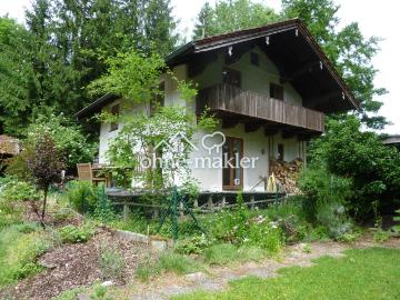 Für Naturliebhaber: renoviertes Haus Nähe Chiemsee, fast Alleinlage + Bergblick