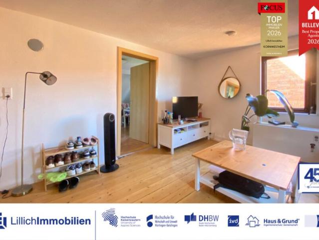 Für Studenten und Azubis: 1,5 Zimmerwohnung in attraktiver Lage ACHTUNG: Toilette separat