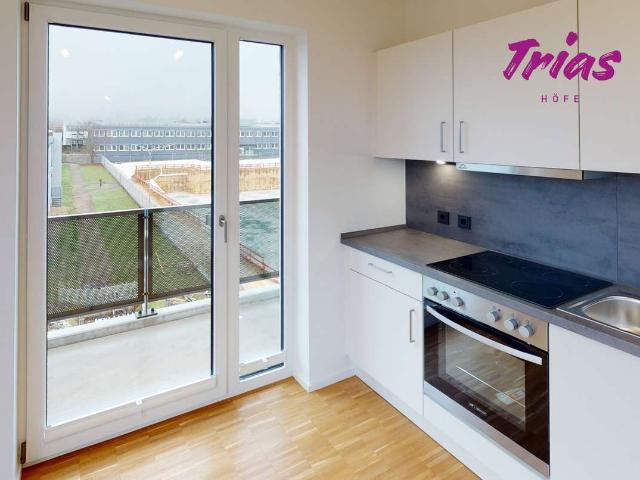 Für Paare oder Singles: Schöne 2 Zimmer Wohnung mit Einbauküche und Fußbodenheizung