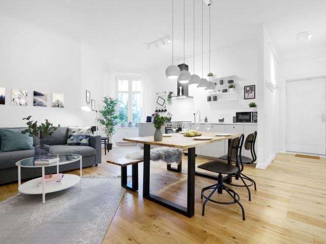 Furnished 3 Room Apartment with Open Kitchen in Prenzlauer Berg