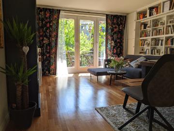 Furnished 3 Room Apartment with Balcony in Hamburg Eilbek