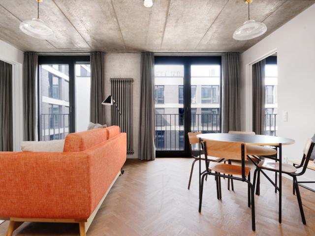 Furnished 3 Room Apartment with Hardwood Floors in Berlin Mitte