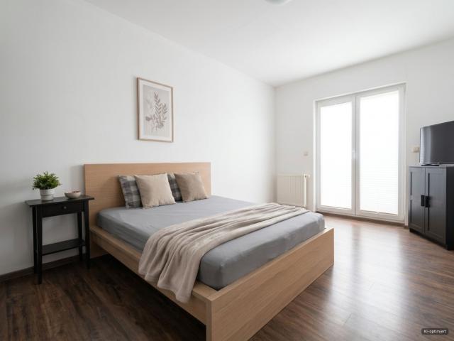 Furnished 3 Room Apartment with Terrace – All Inclusive, Immediately Available