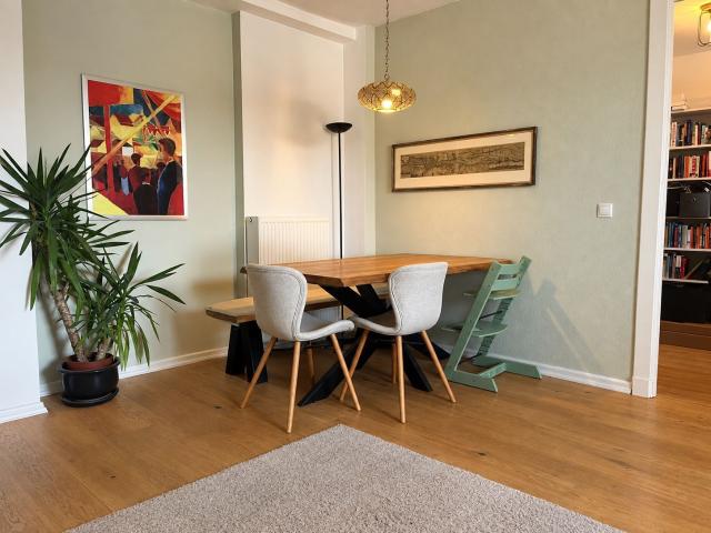 Furnished 3 room period apartment, attic floor, Eppendorf, for temporary rent