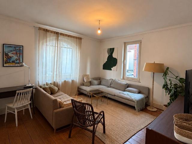 Furnished 3 room period apartment with workspace, Jan to Apr 2027