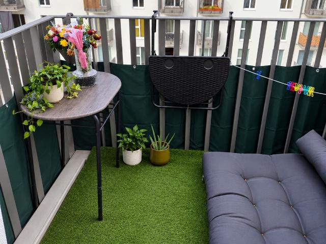Furnished 3 Room Sublet, 99 m², Balcony, Landsberger Allee until April 2027