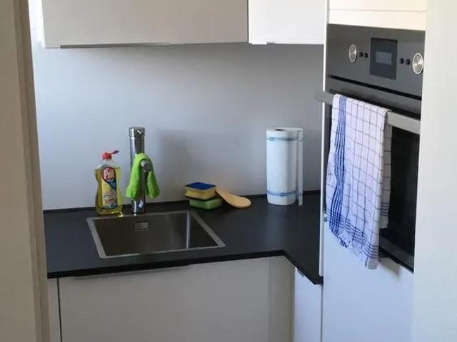 Furnished 1 room apartment with loggia in Sendling Westpark