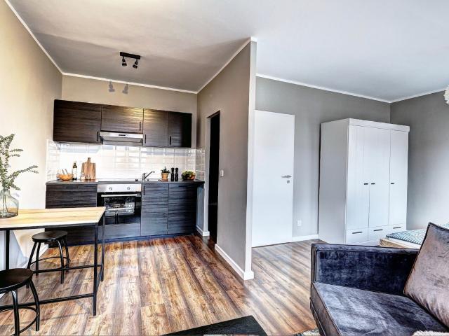 Furnished 1 Room Apartment at Alexanderplatz with City View