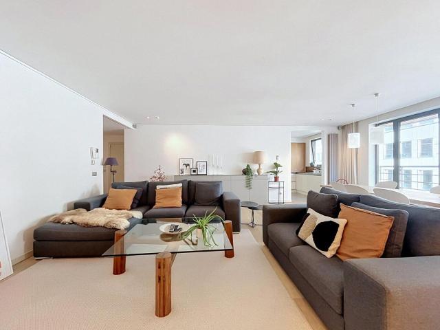 Furnished 2 bedroom apartment with a large terrace