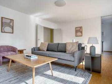 Furnished 2 Bedroom Apartment with River Views in Basel Vorstaedte, Basel Amsterdam Apartments for Rent