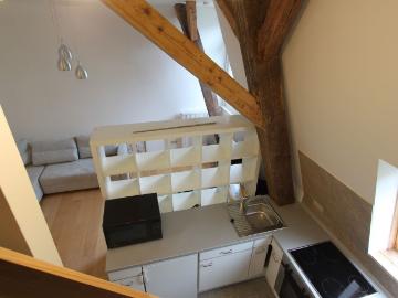 Furnished 2 room attic apartment with fitted kitchen in Erlangen, Erlangen Amsterdam Apartments for Rent