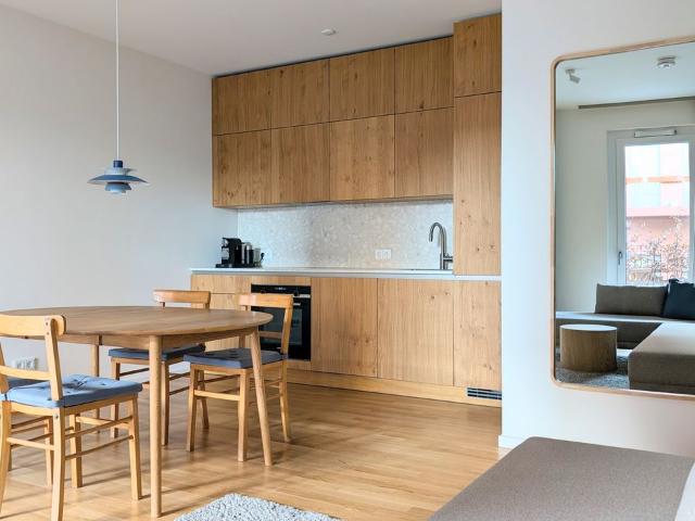 Furnished 2 room apartment 60 m² in Berlin Grünau with 40 m² terrace, close to the water & 15 min to BER Airport, Berlin Amsterdam Apartments for Rent