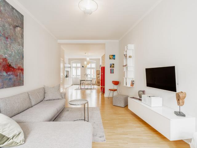 Furnished 2 Room Apartment with Balcony in Berlin Mitte – Bergstraße
