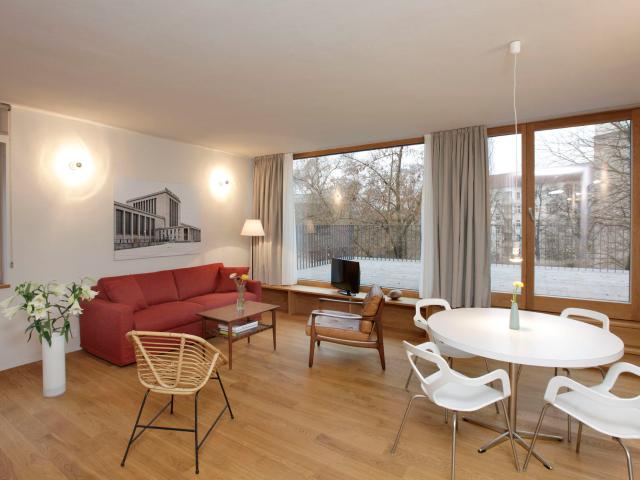 Furnished 2 Room Apartment with Spacious Terrace in Berlin Friedrichshain