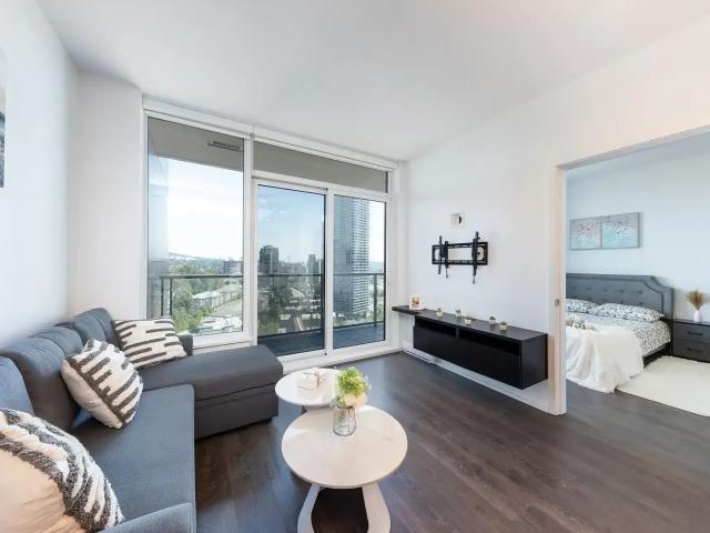 Furnished 2BR+2BA Amazing Brentwood | Skytrain | Flexible Lease | A/C — 2 Bedrooms Condo Unit