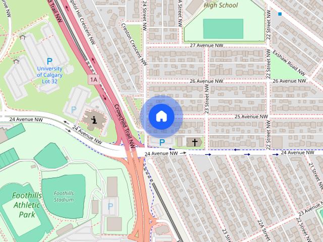 Furnished All inclusive 3BR Suite in NW Calgary |Close to UCalgary & SAIT & LRT