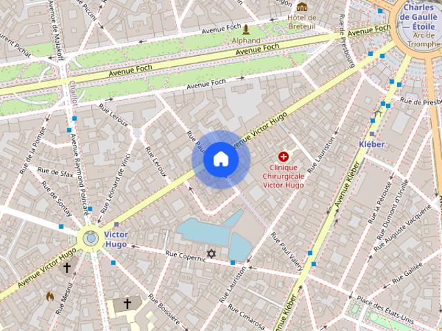 Furnished Apartment rental 3 bedrooms 145m² Victor Hugo Paris